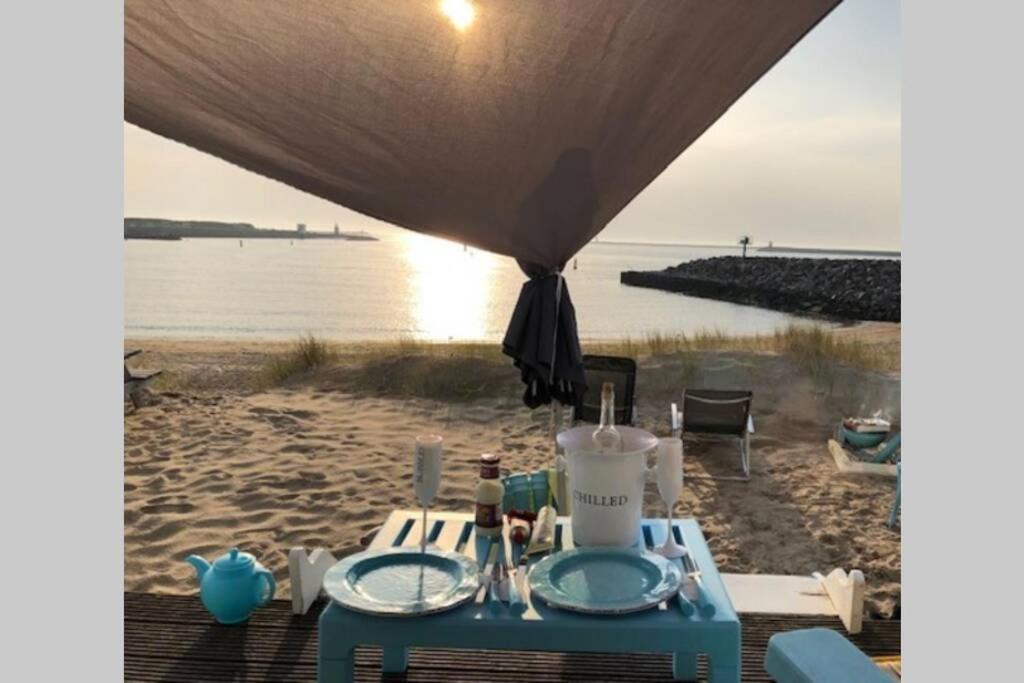 Beachhouse Direct Aan Zee Villa IJmuiden Exteriör bild